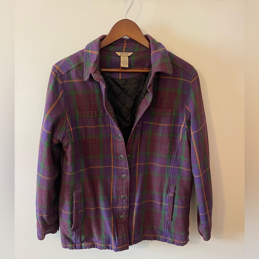 Duluth Trading Lined Flannel Jacket